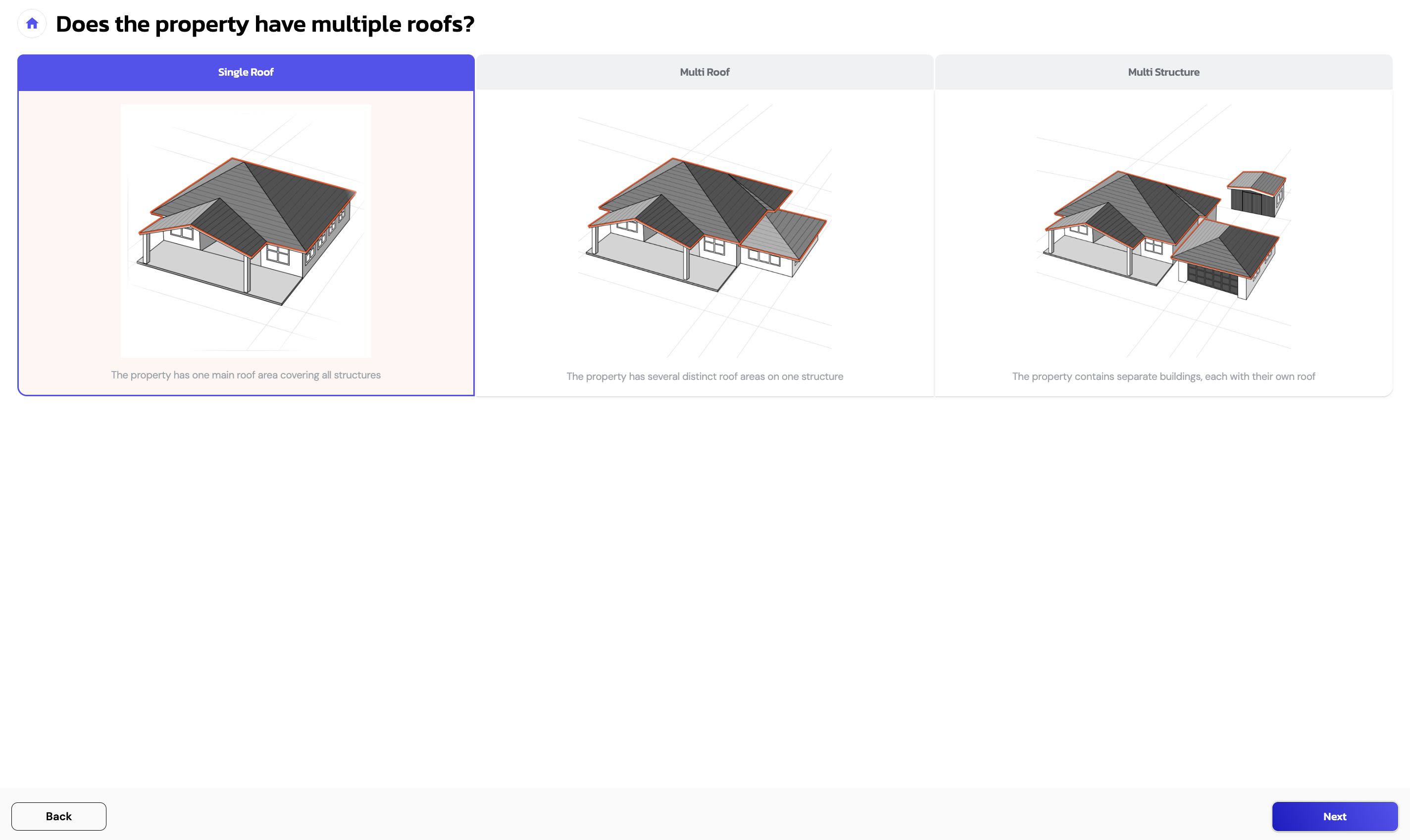 Multi-structure tabs
